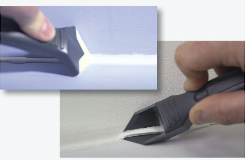 Sealant tool kit for professional finish