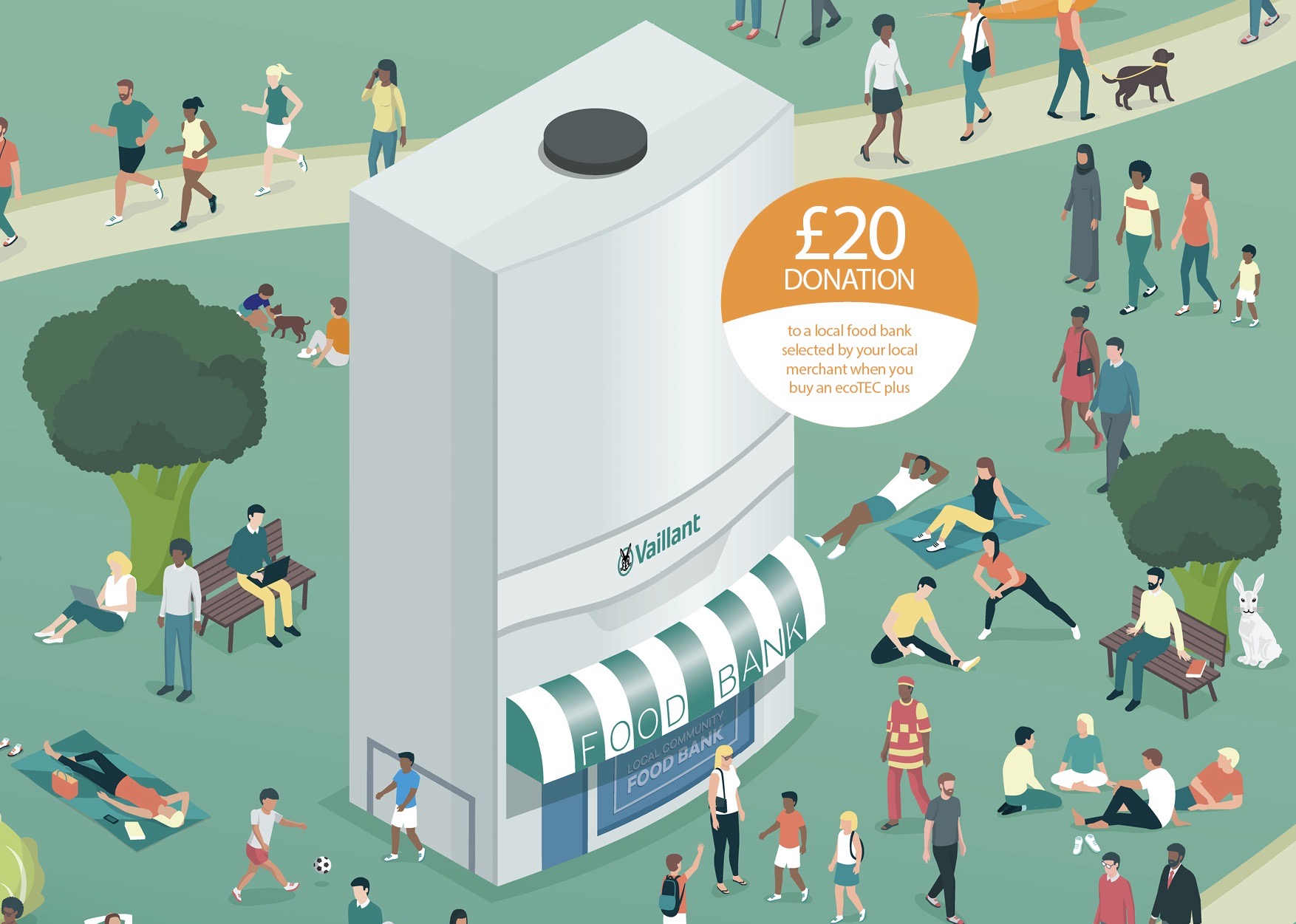 Boiler promotion supports local communities