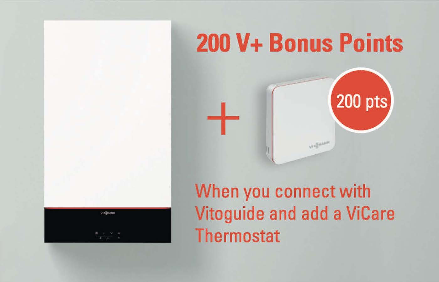 Points based reward scheme for Viessmann installers