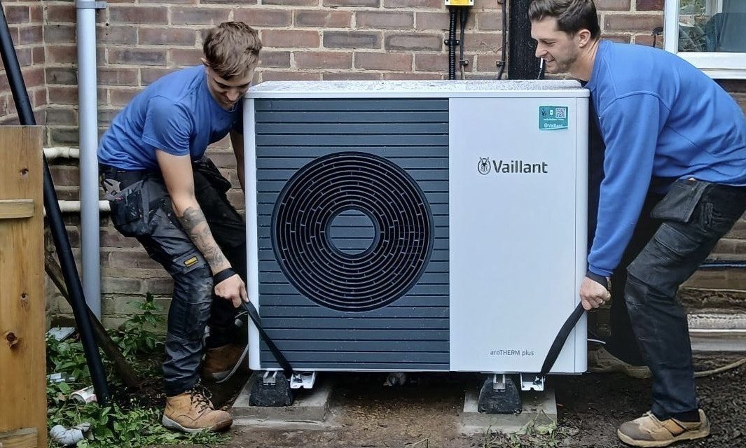 Social housing specialist marks heat pump milestone
