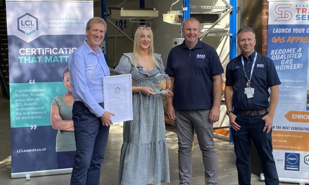 Staffordshire F Gas engineer wins Trainee of the Year