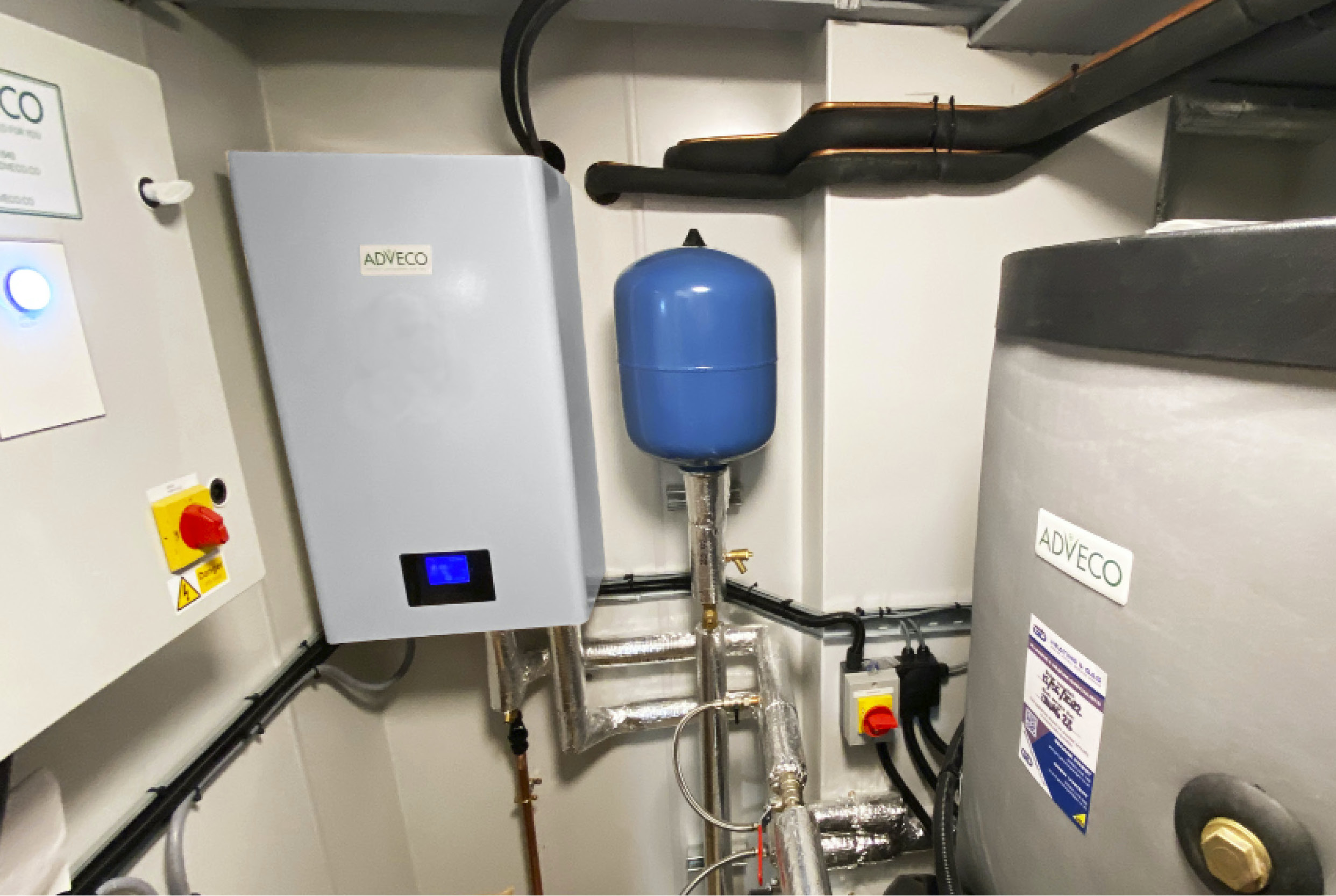Boiler system that reduces the need for scale protection