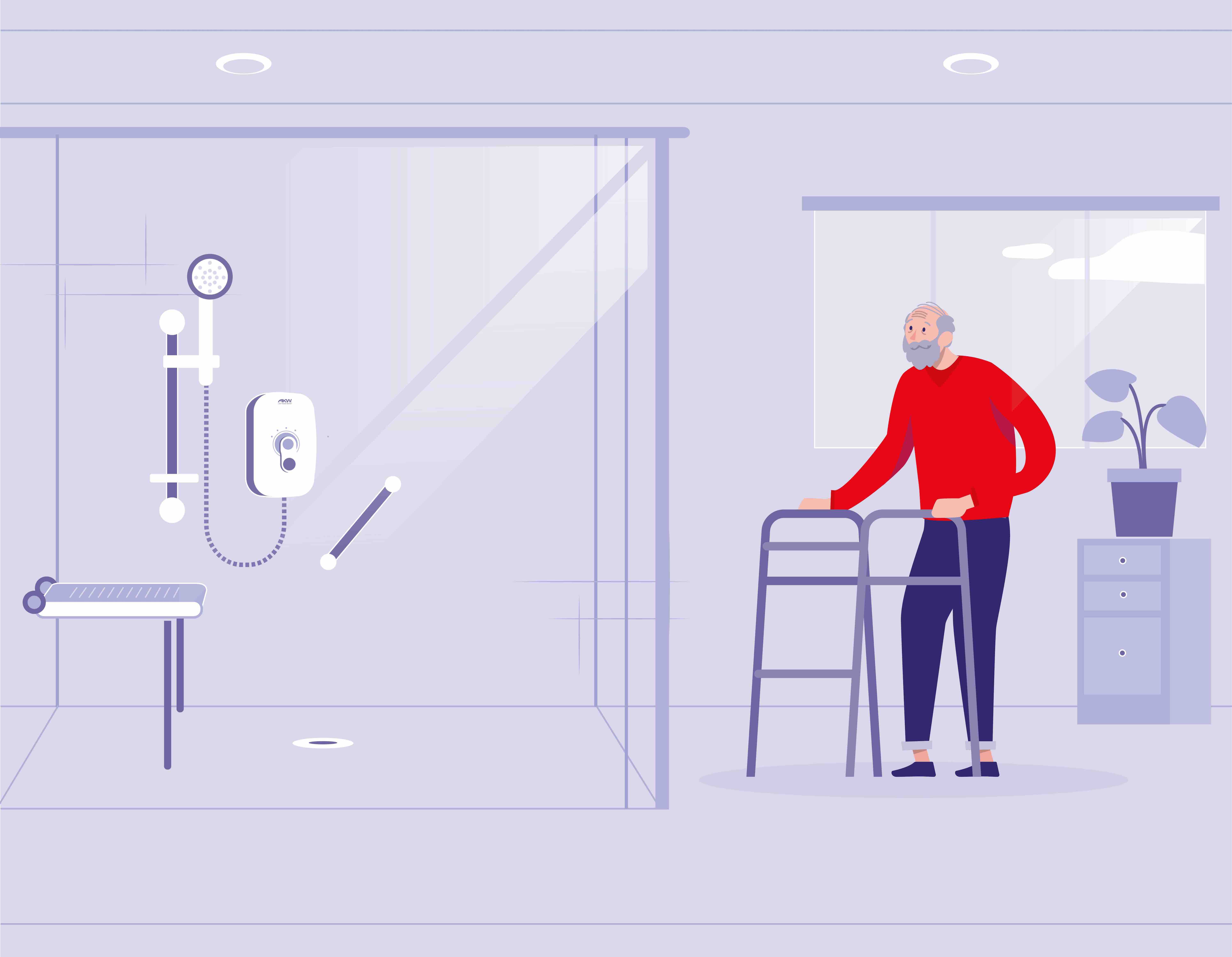 How to design a dementia-friendly bathroom