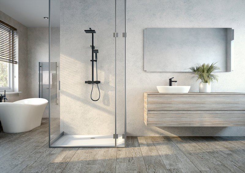 Elegant matt black options to AQ mixer shower collection