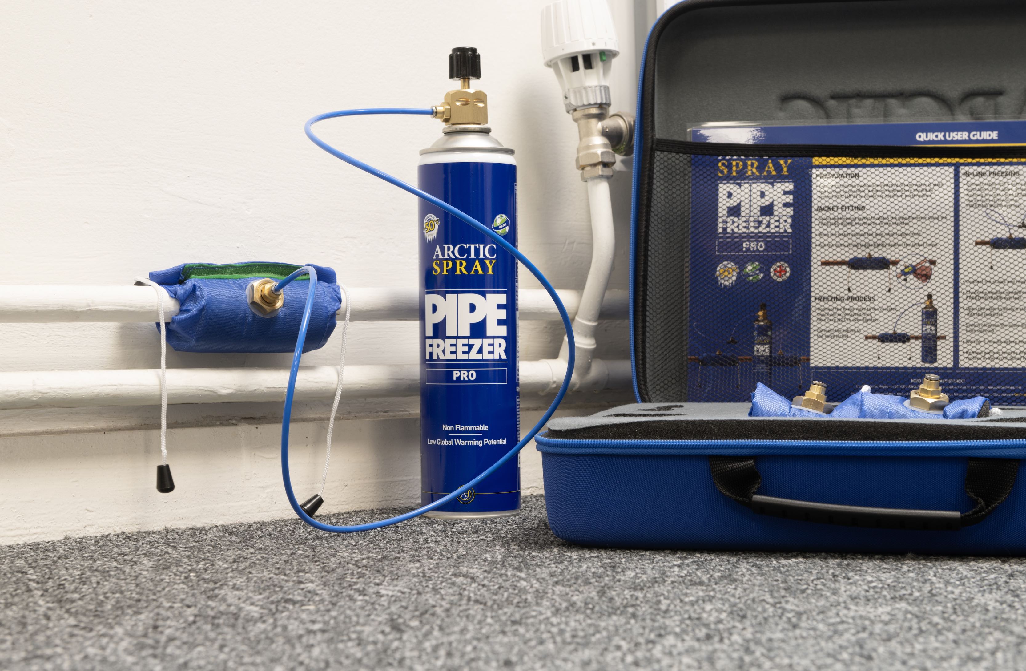 Highlighting the benefits of pipe freeze kits