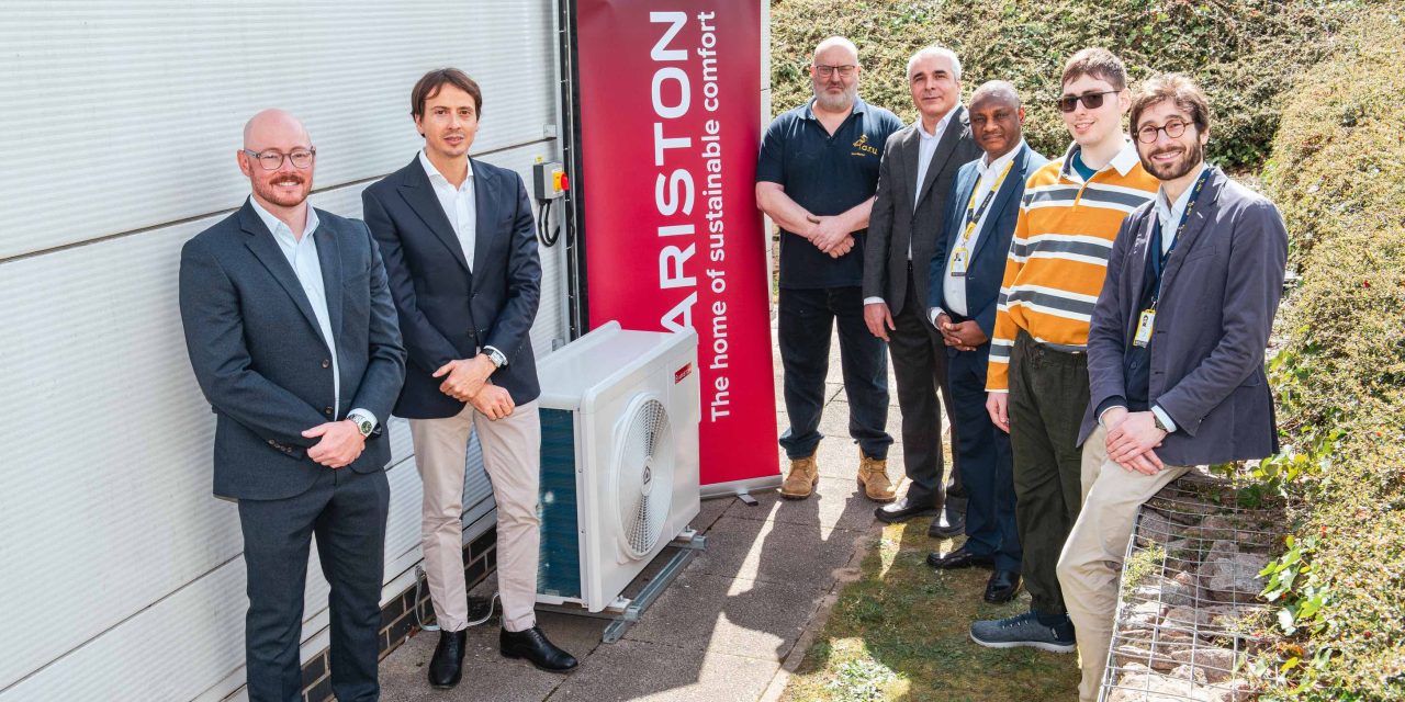 Heat pump donation to enhance academic research