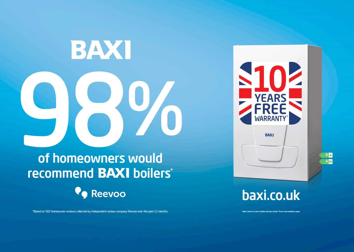 Boiler brand promotion to back Baxi installers