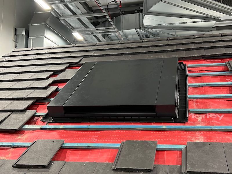 Trial underway for roof-mounted ASHP