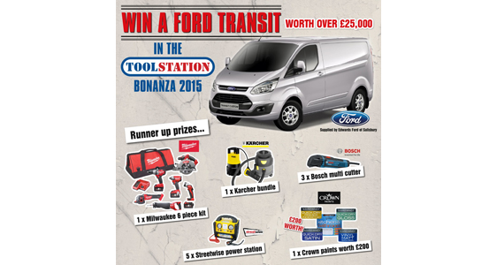 The 2015 Toolstation Bonanza Prize Draw