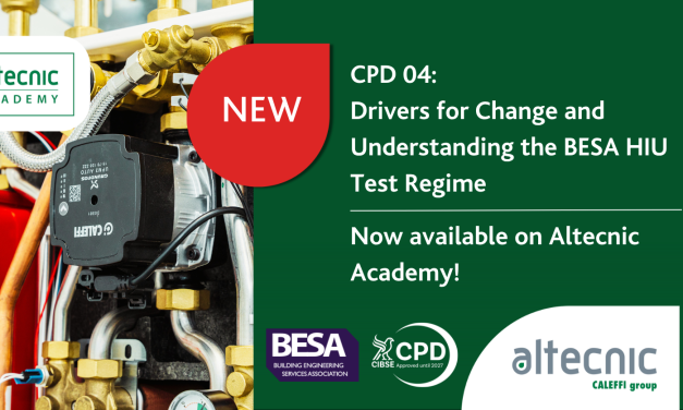 Updated CIBSE-approved CPD on HIU testing