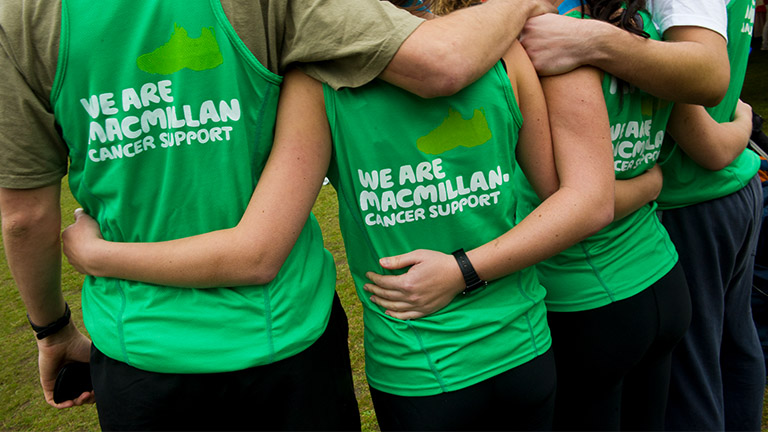 Taking the challenge for cancer charity