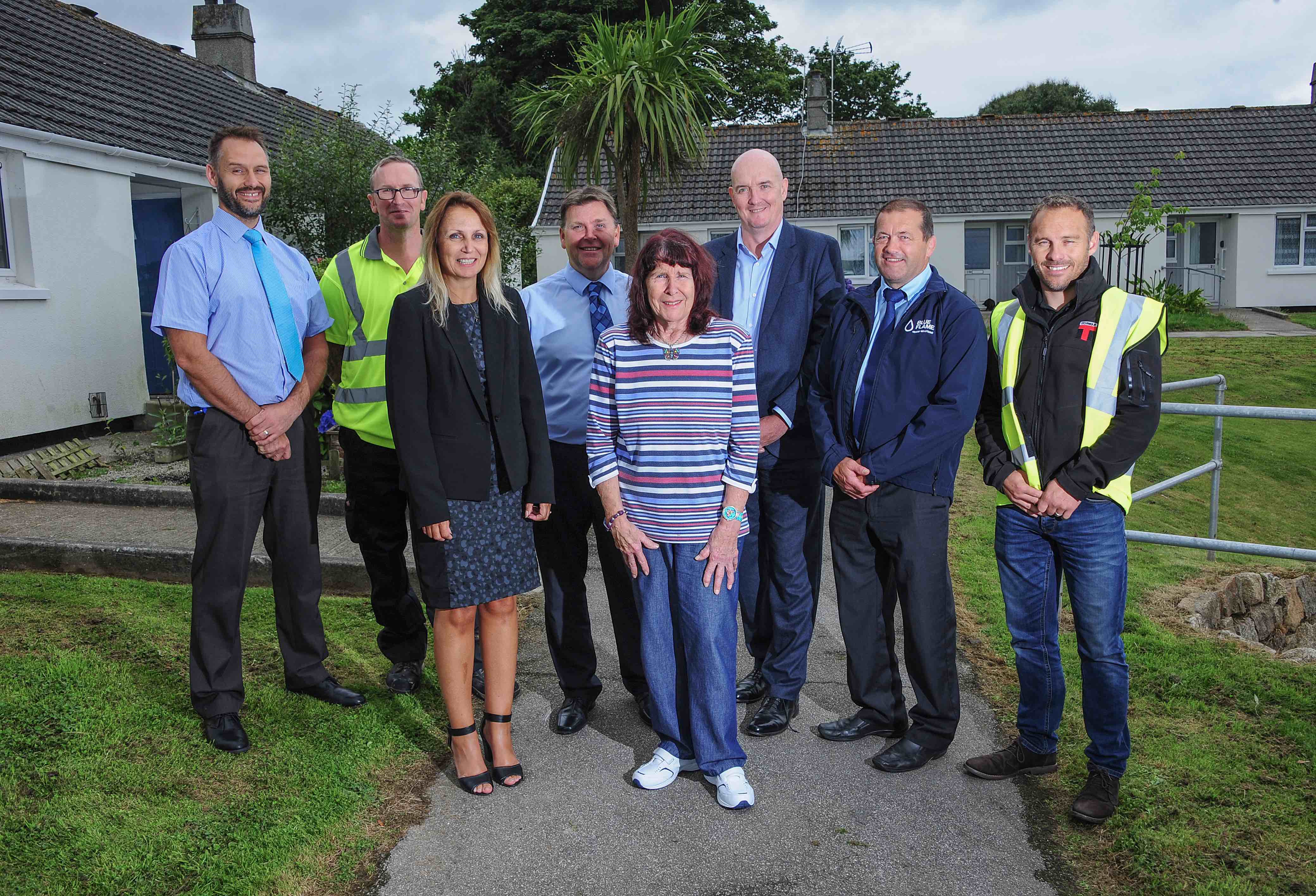 Award winning installation of a ground source heat network