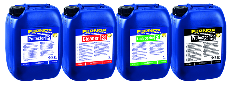 Commercial water treatment range from Fernox