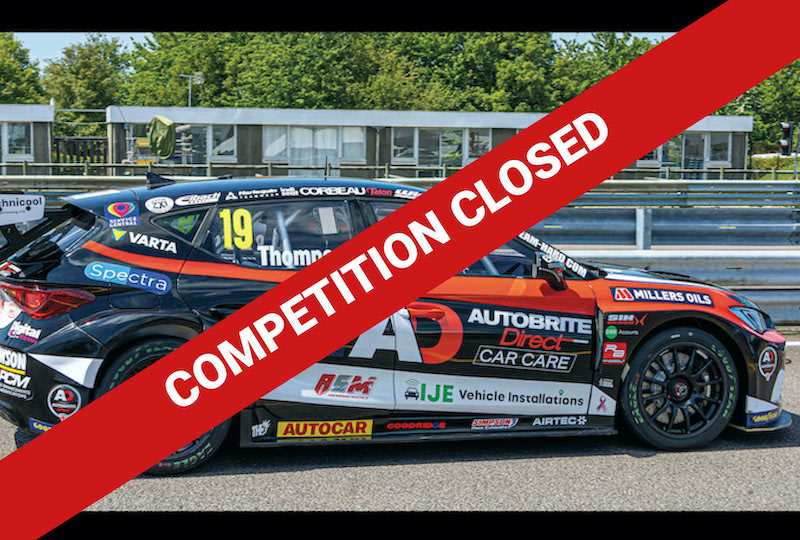 2 tickets to British Touring Car Championship