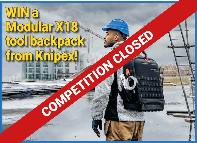 Win a Knipex Modular X18 tool backpack