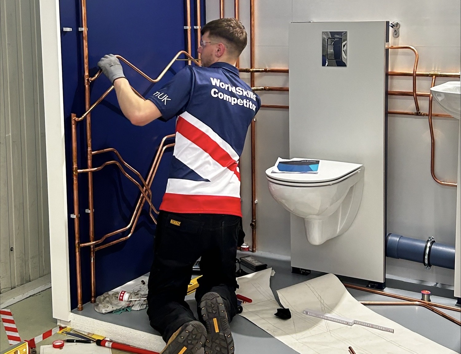 Plumber does the UK proud at WorldSkills