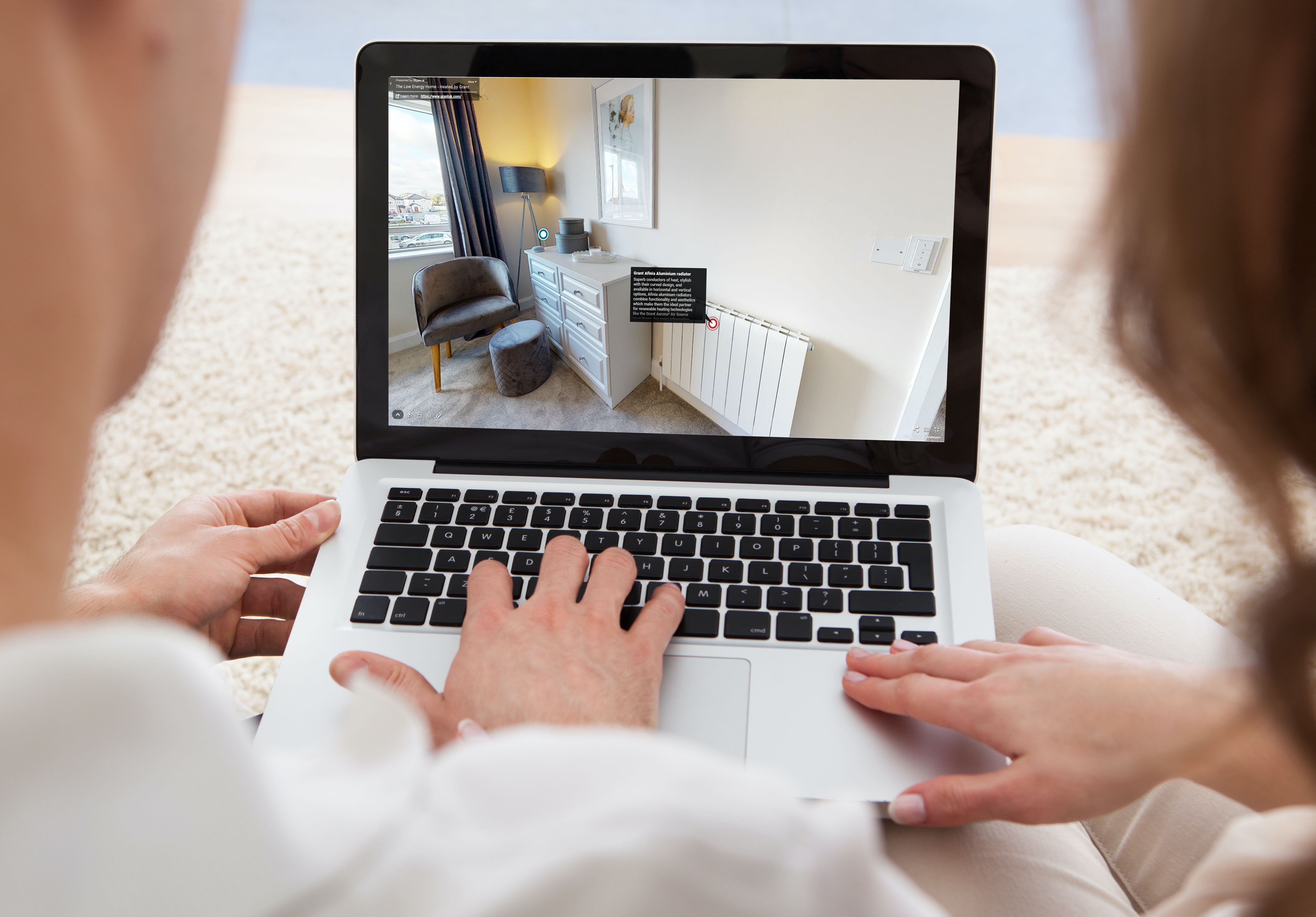 Virtual house demonstrates renewable heating