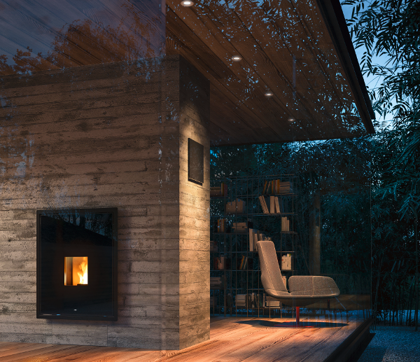 Scandi-style home heating