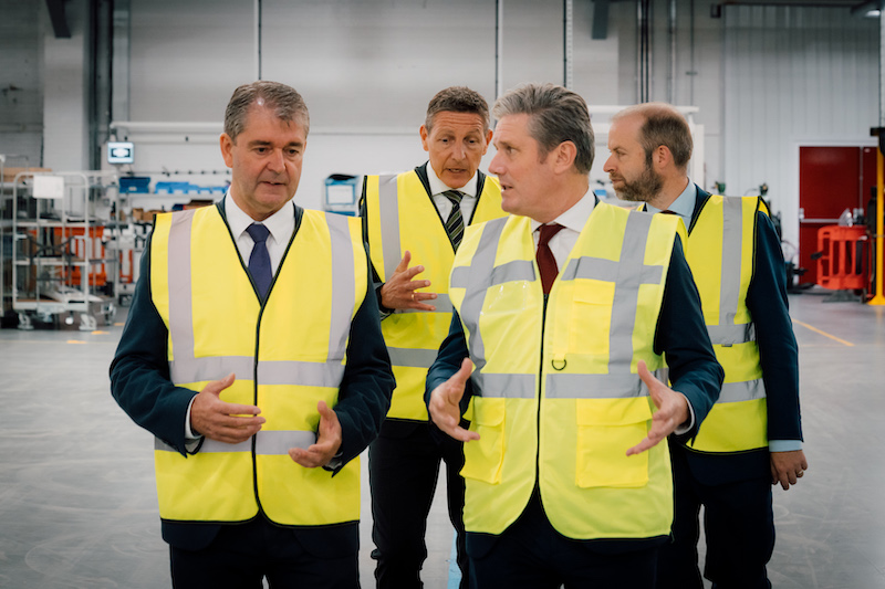 Upskilling and investment highlights in Starmer’s visit