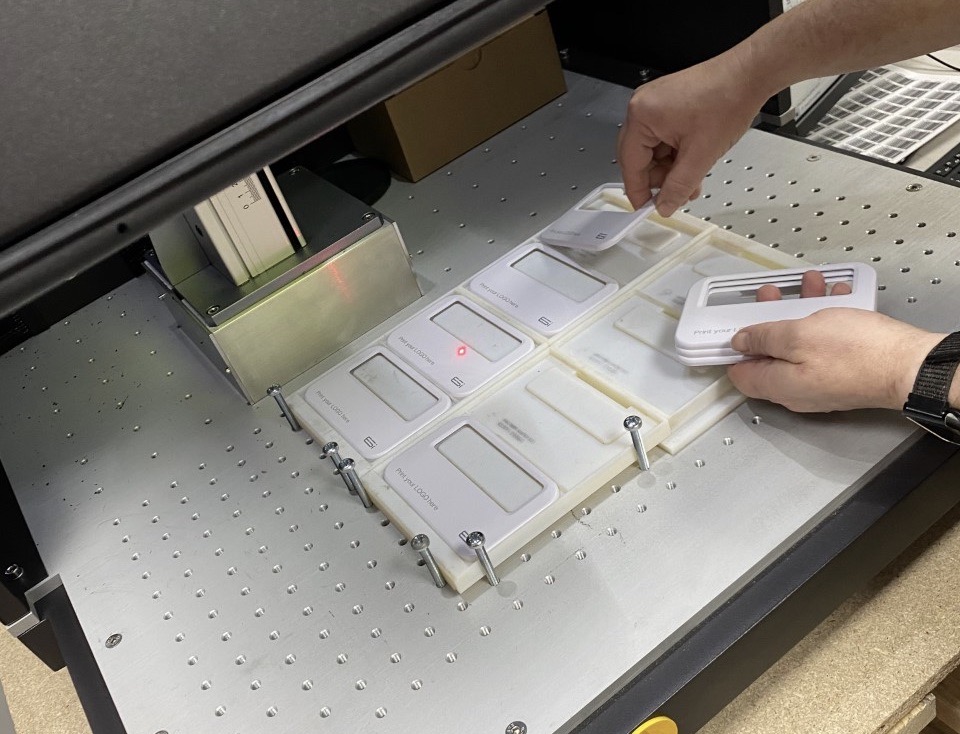 Free laser printing for heating control orders