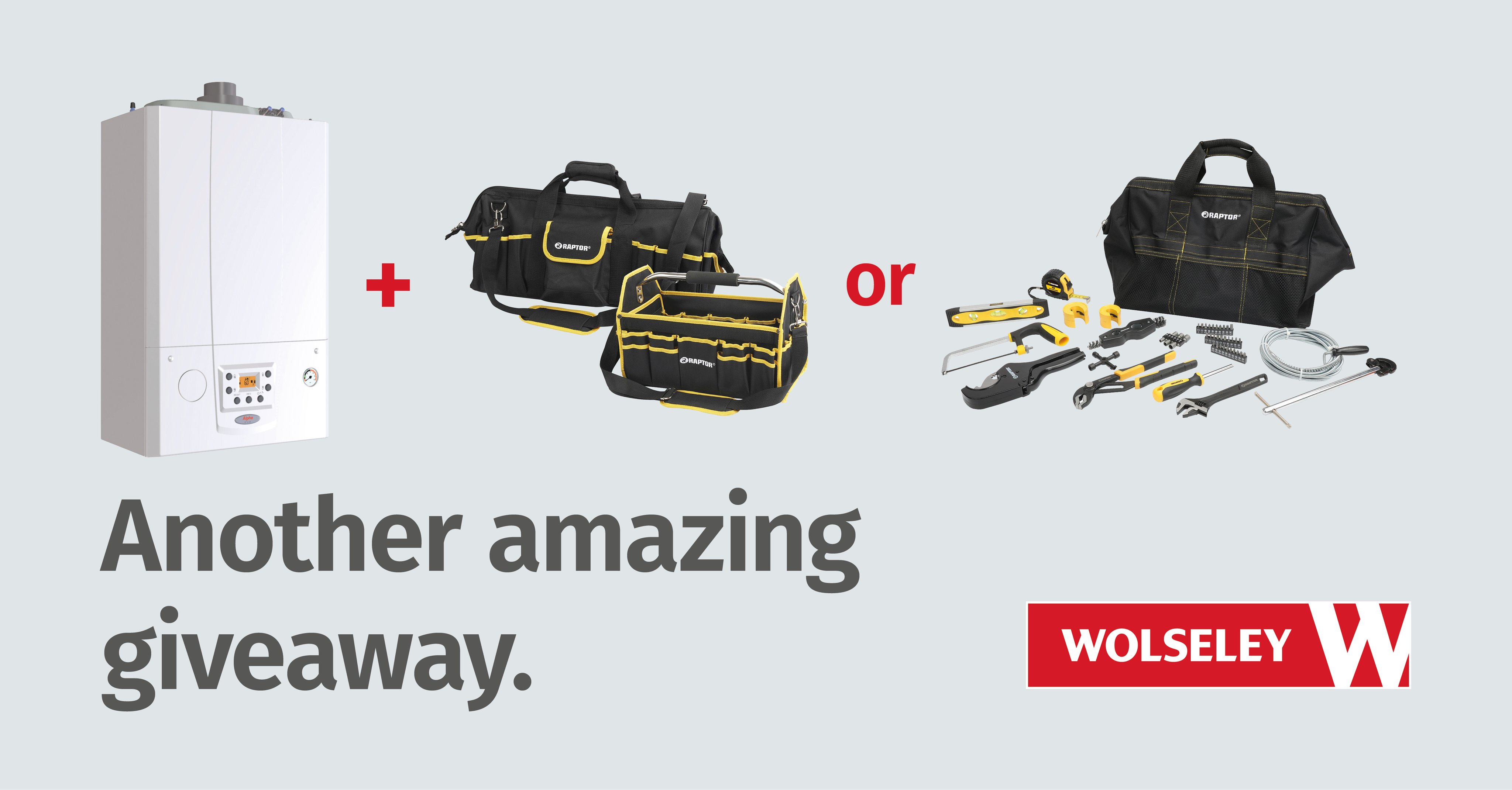Free tools kit promotion for Alpha boiler installers