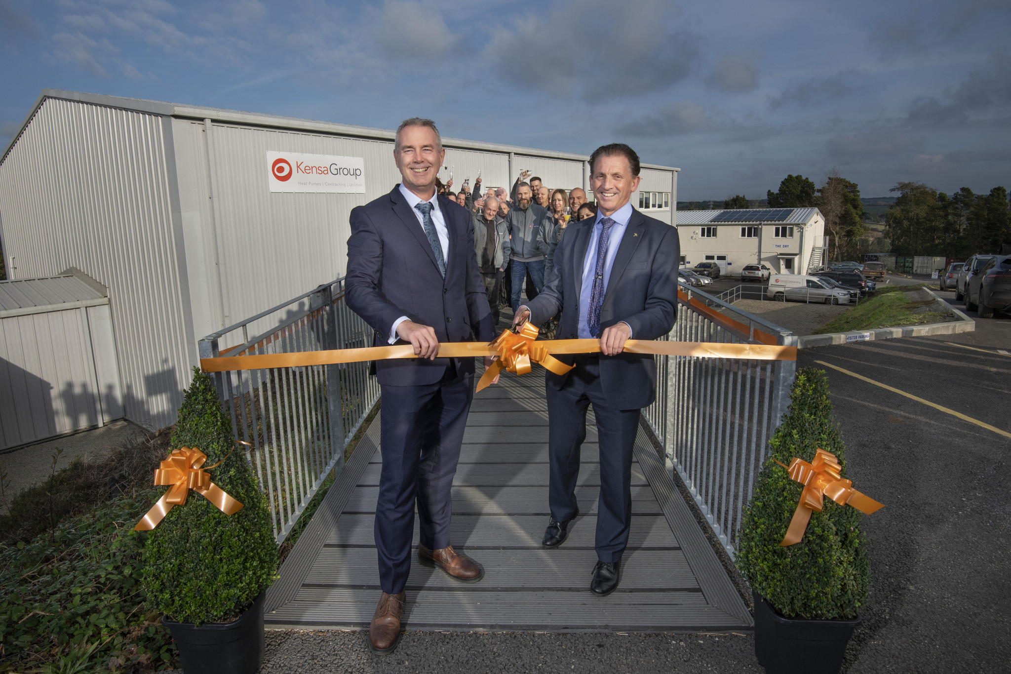 Opening the UK’s largest GSHP production facility