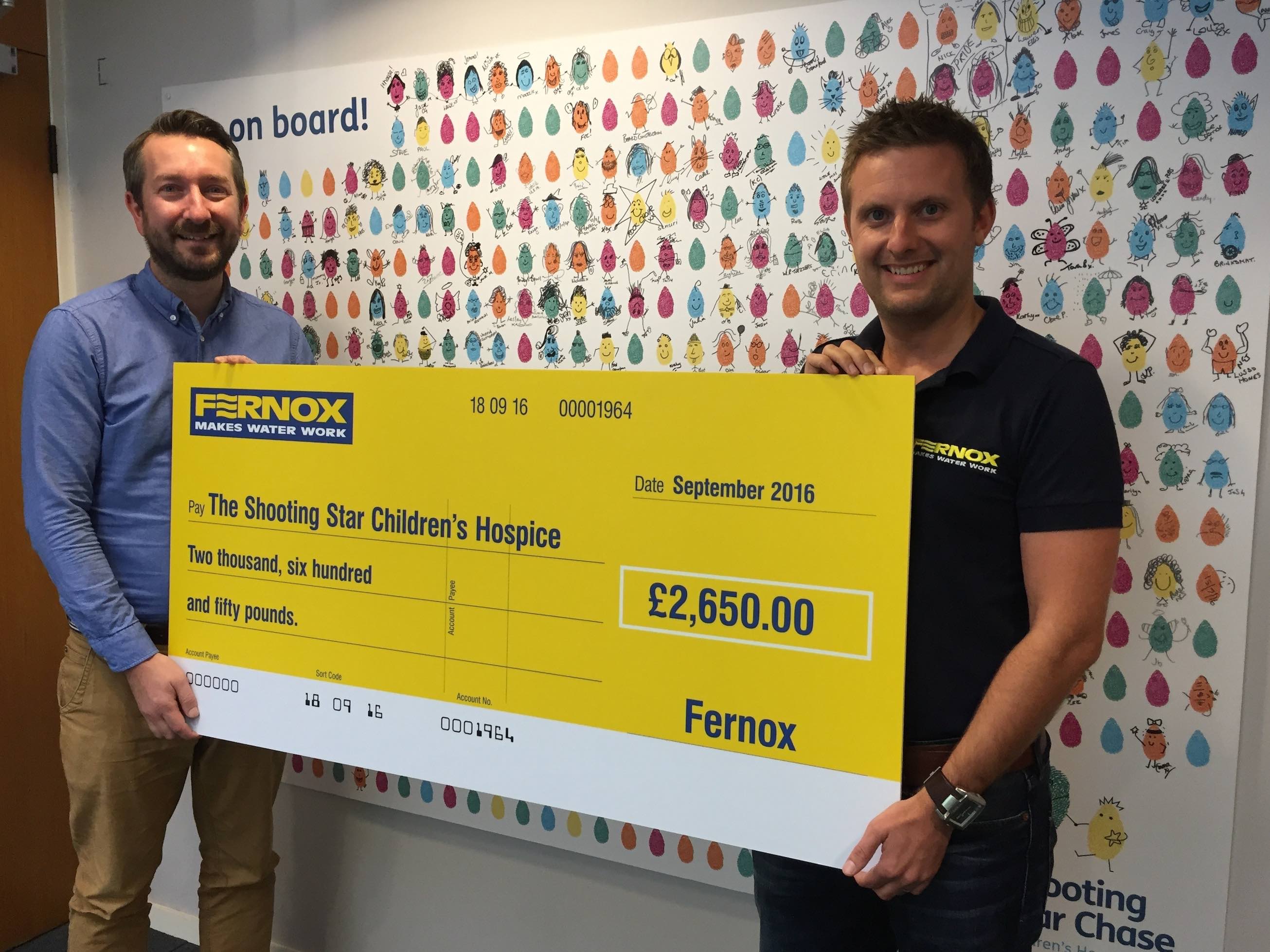 Golf day swings for charity