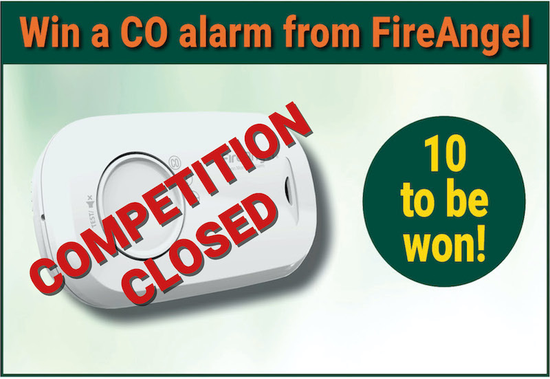 Win a carbon monoxide alarm!