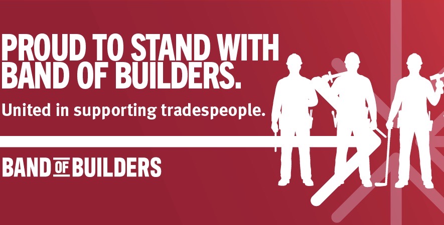 Backing for building charity’s vital work