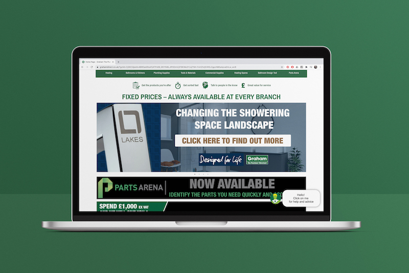 Lakes’ new online showroom is an industry first, says Graham