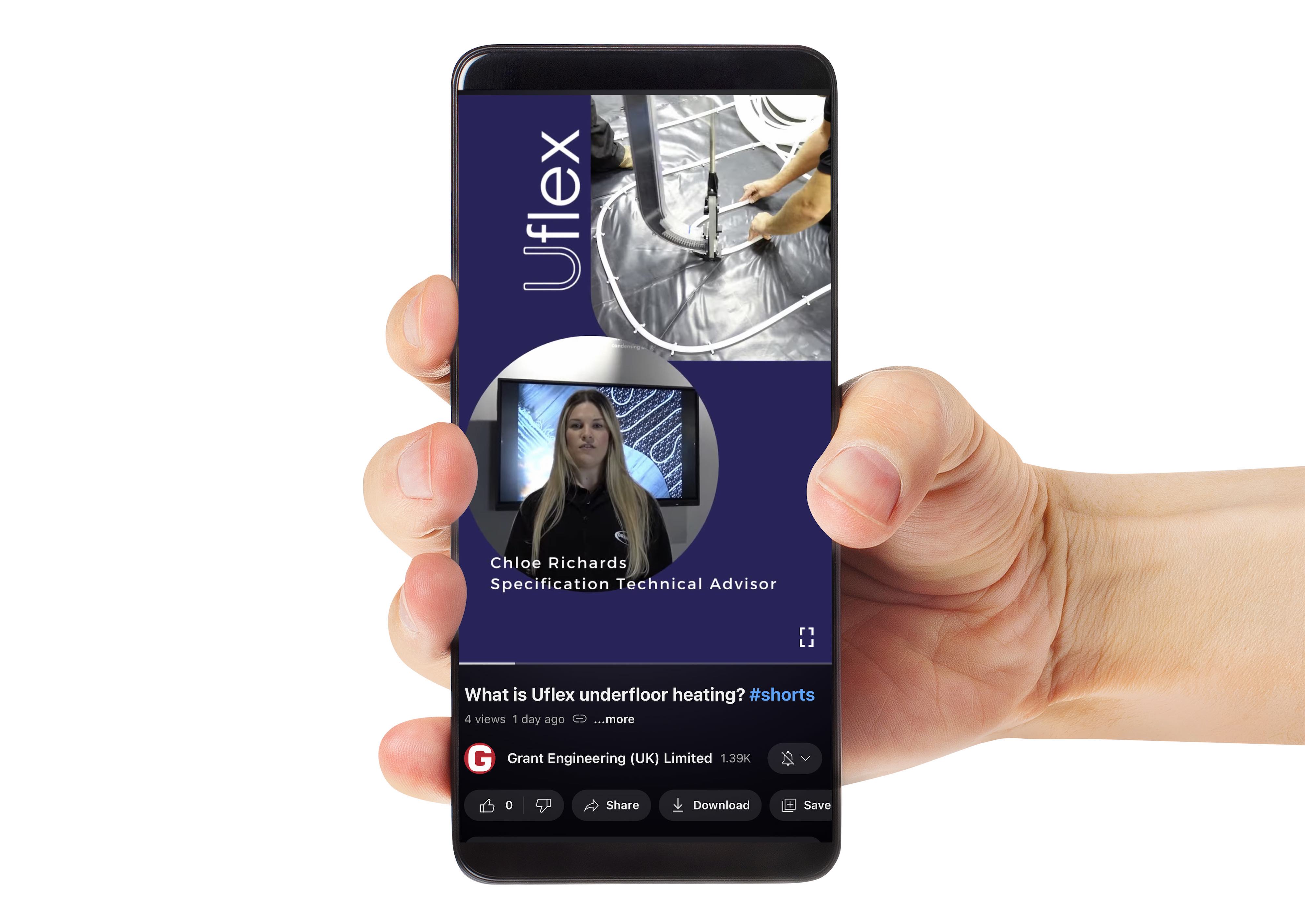 Video series on underfloor heating