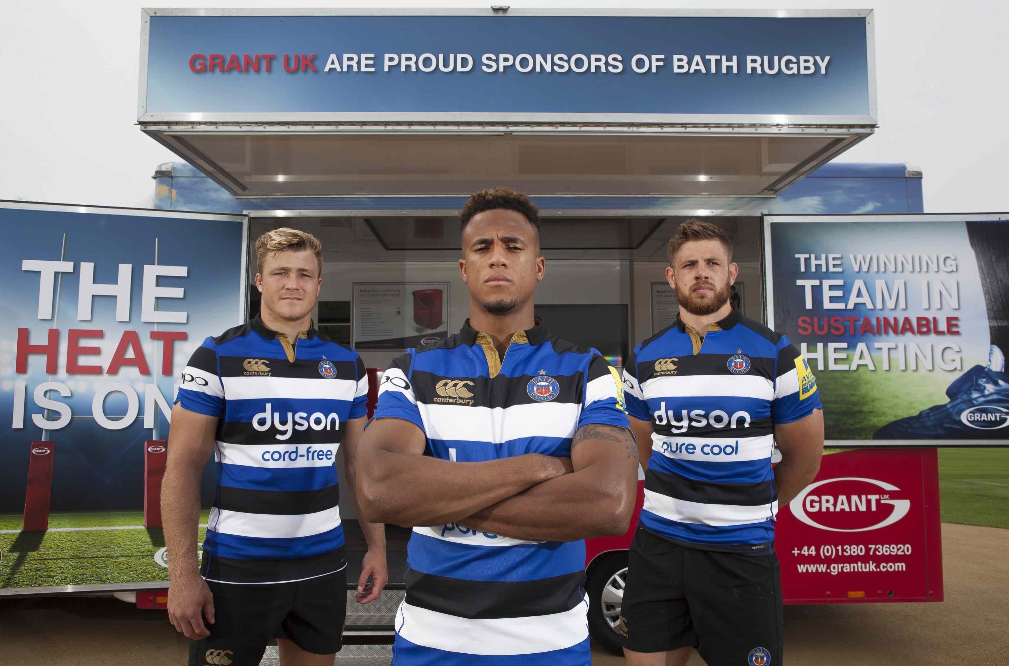 Bath Rugby backed by Grant