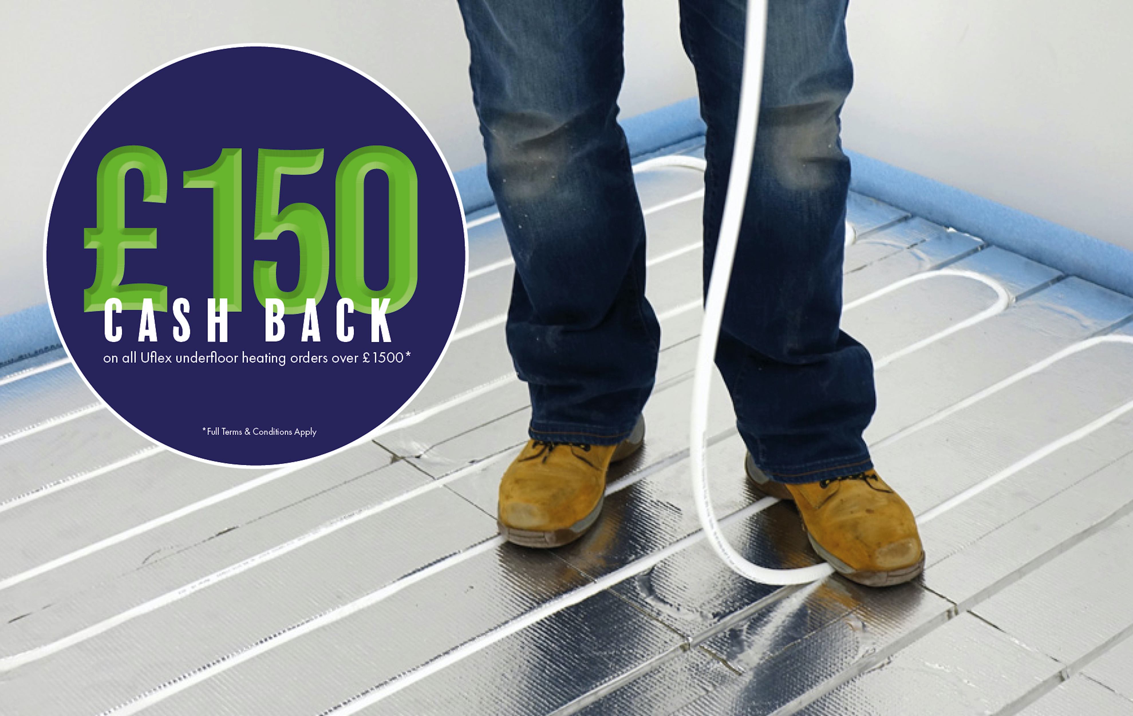 Underfloor heating cashback promotion