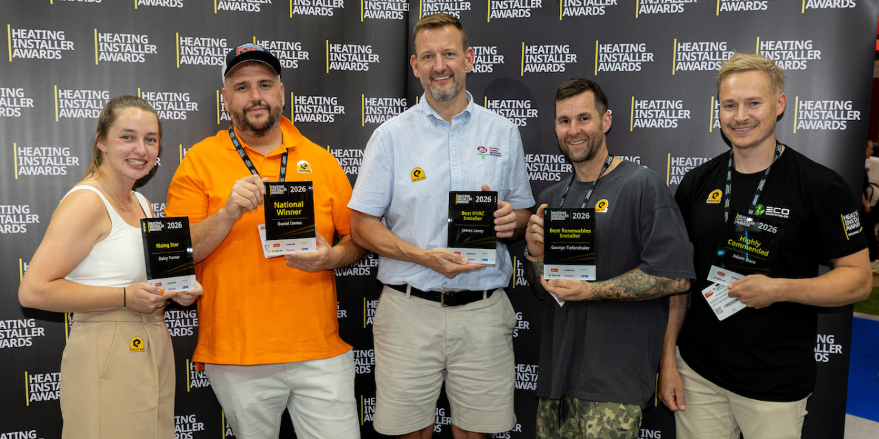 Award winning installers and plumbers revealed