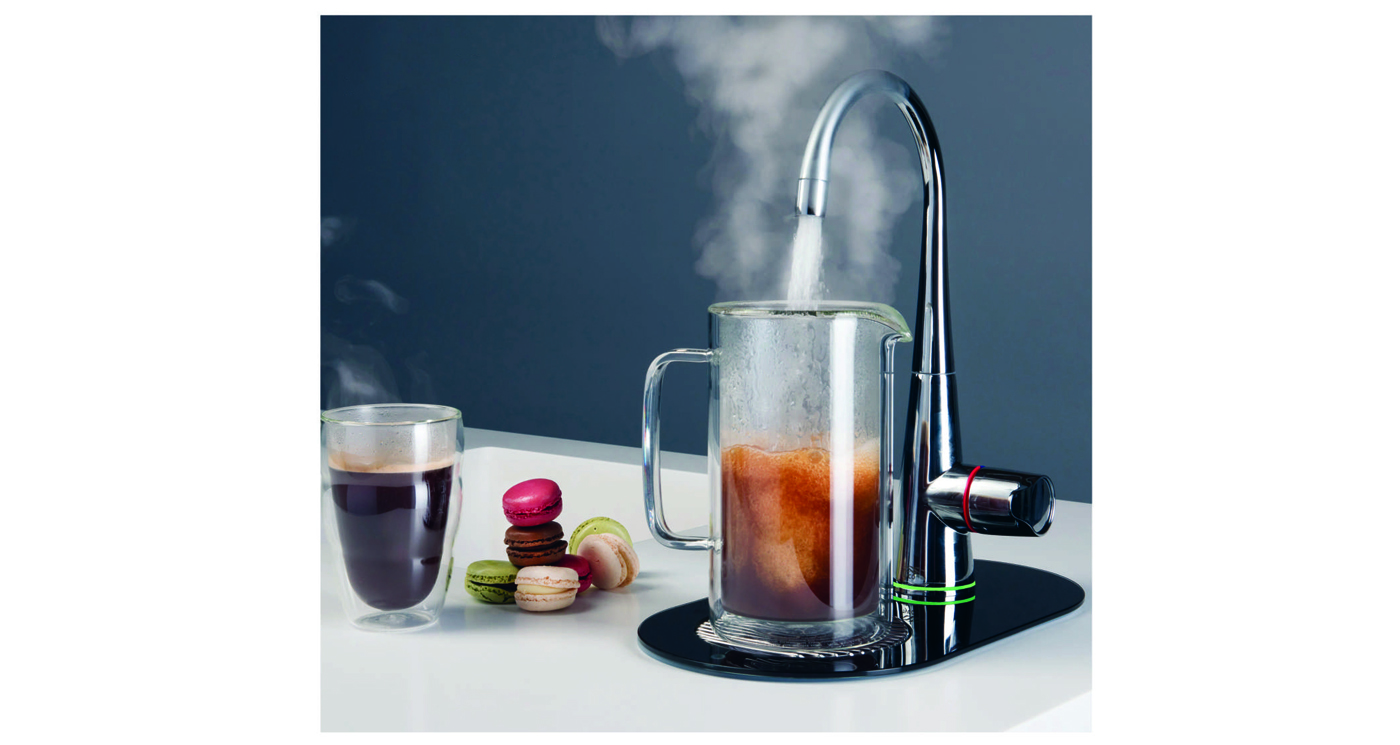Boiling water tap adds a bit of Zen to the kitchen