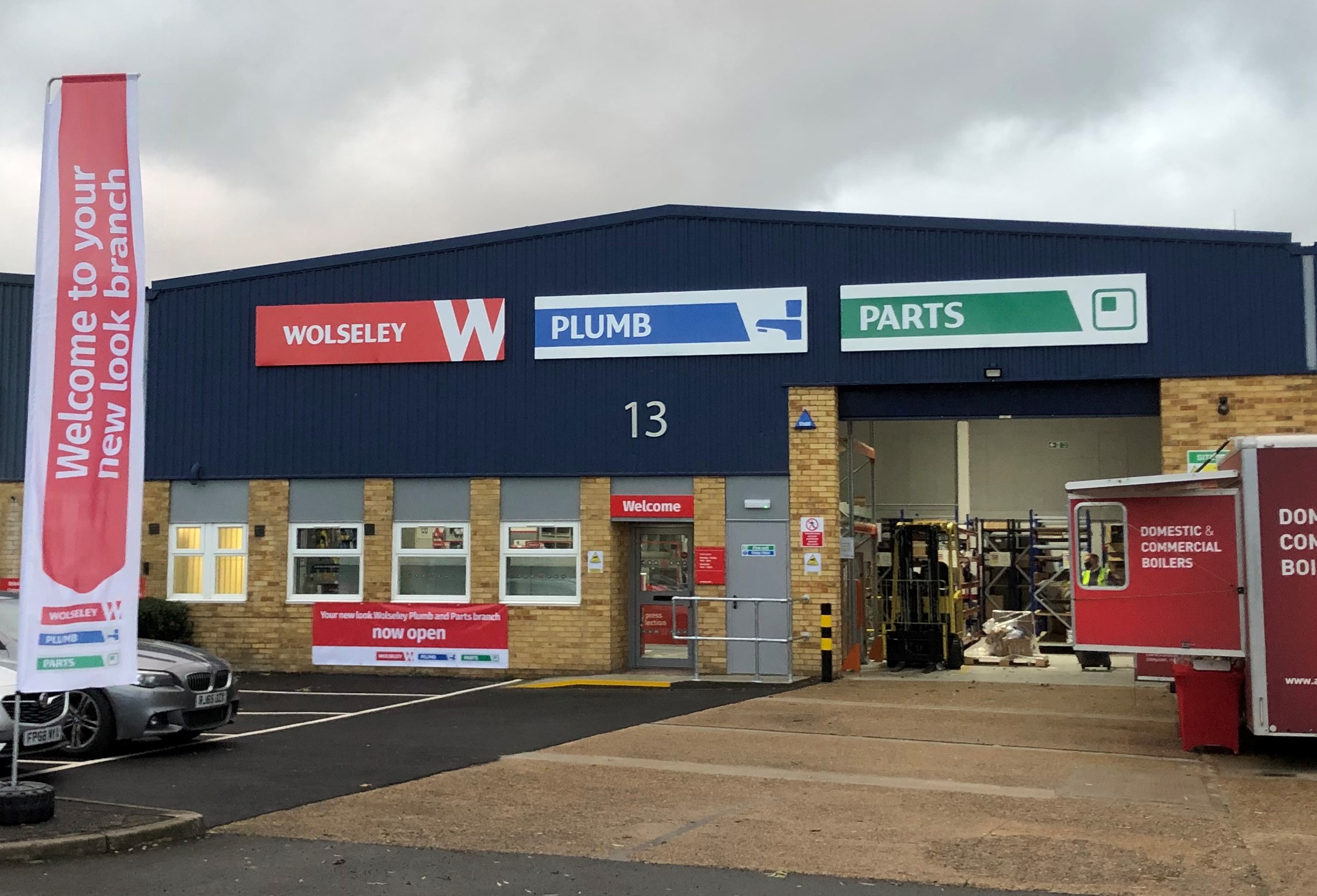 Rebranding for Wolseley branches