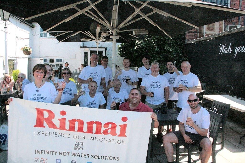 Rinnai walks for cancer charity