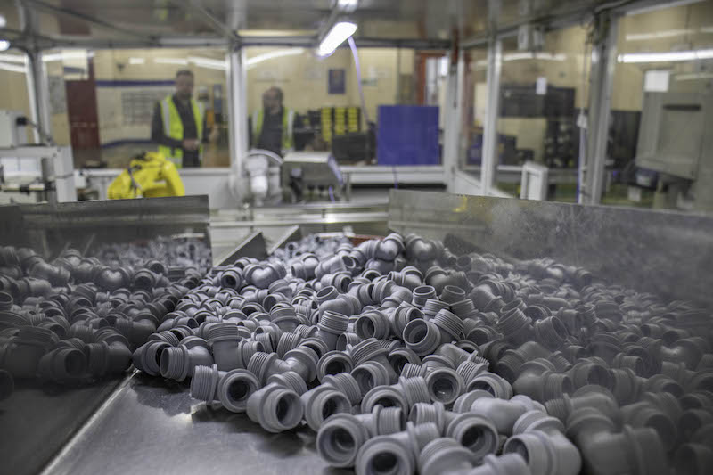 Push-fit plumbing staple relaunched with innovative new design