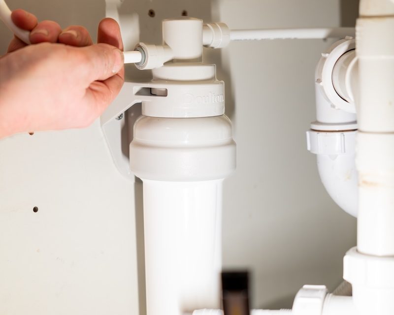 Undersink water filter