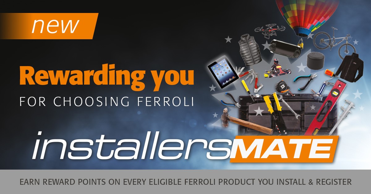 More rewards for Ferroli installers