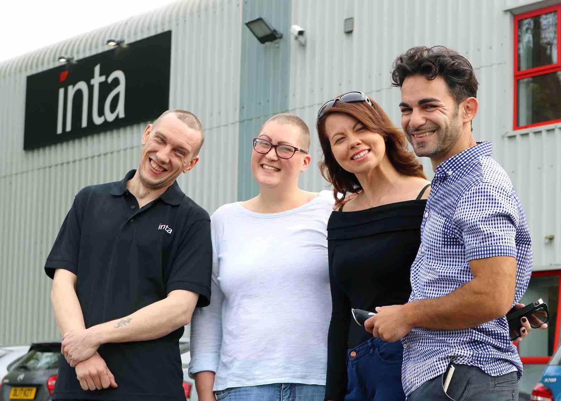 Clean shave as Inta raises funds for Macmillan