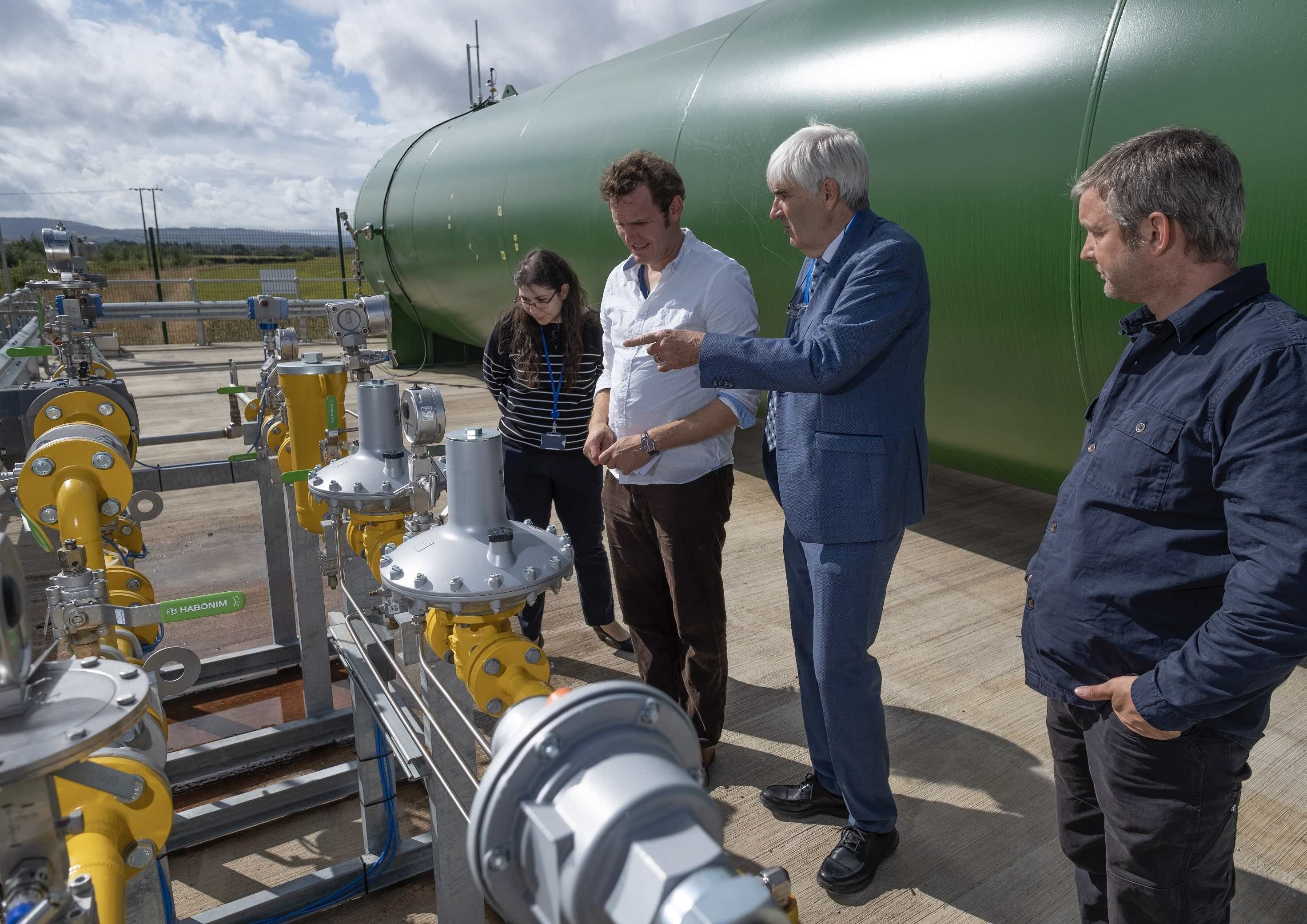 Hydrogen demonstration site up and running