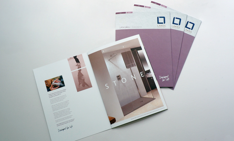 Lakes’ new rollfold for premium stone resin shower trays