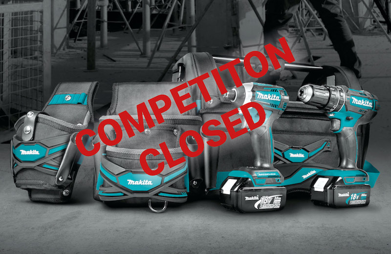 WIN! Makita tools accessories