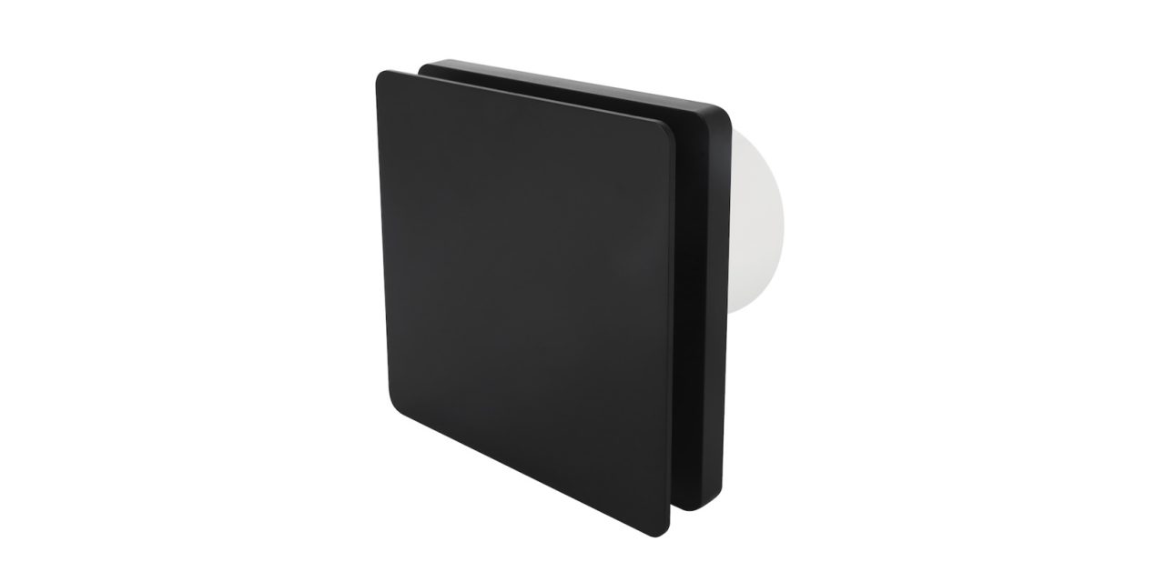 Black tiled fan