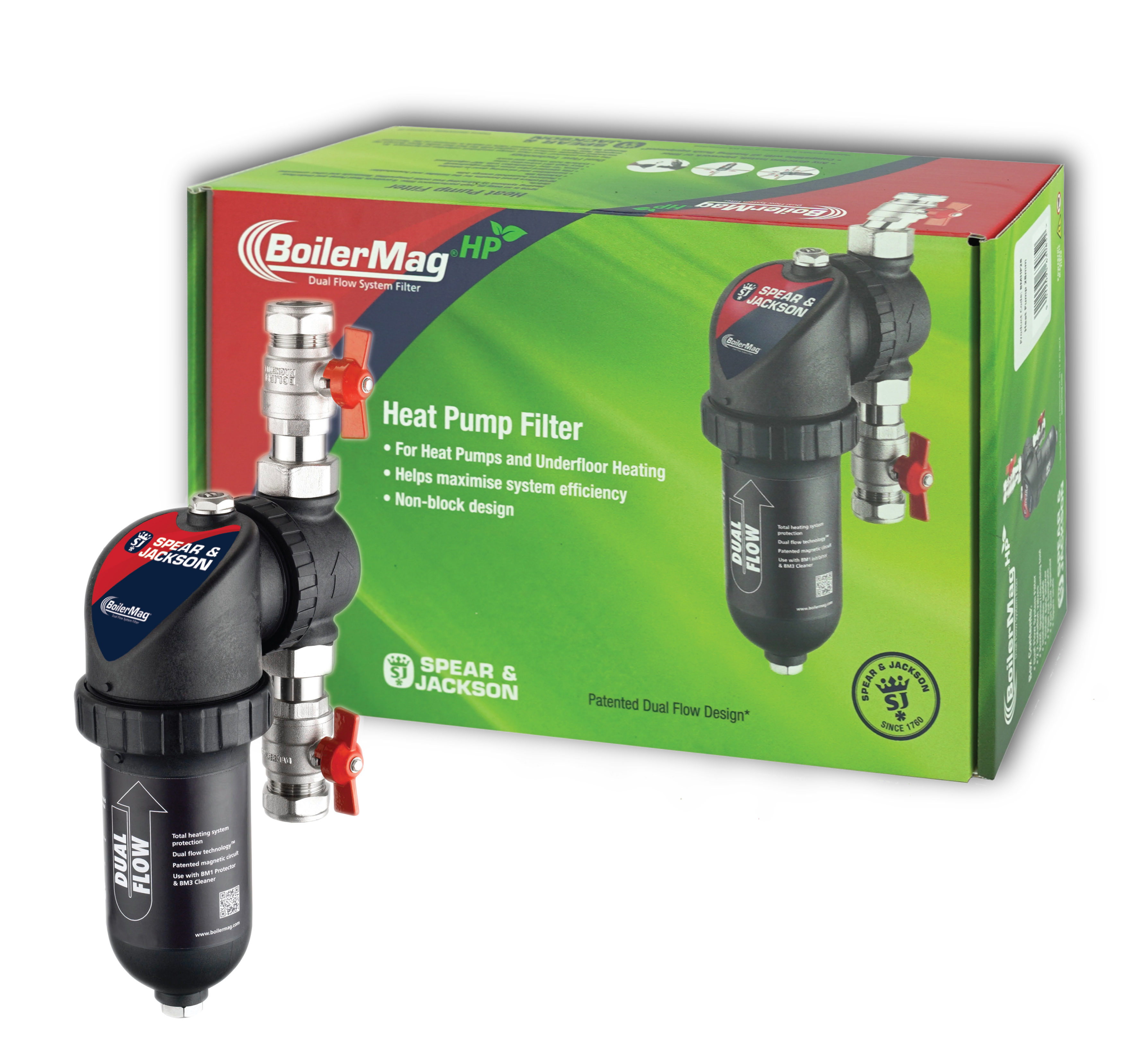 Accommodates higher flow rates