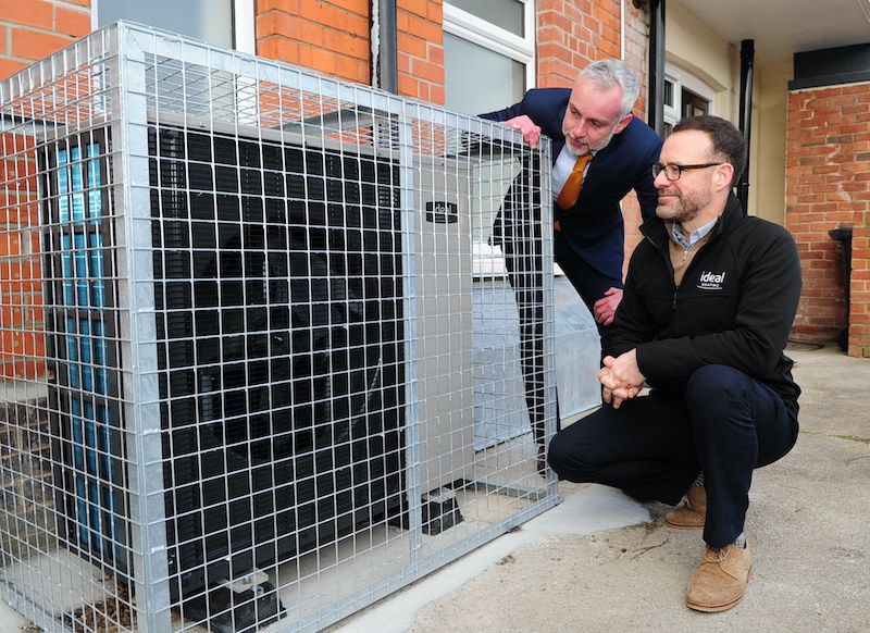 Heat pump trial in Hull Council homes