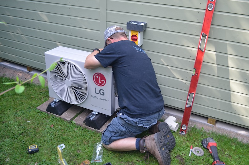 Year-round home office thanks to AC