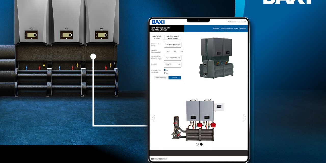 Cascade configurator for the Quinta Ace boiler range