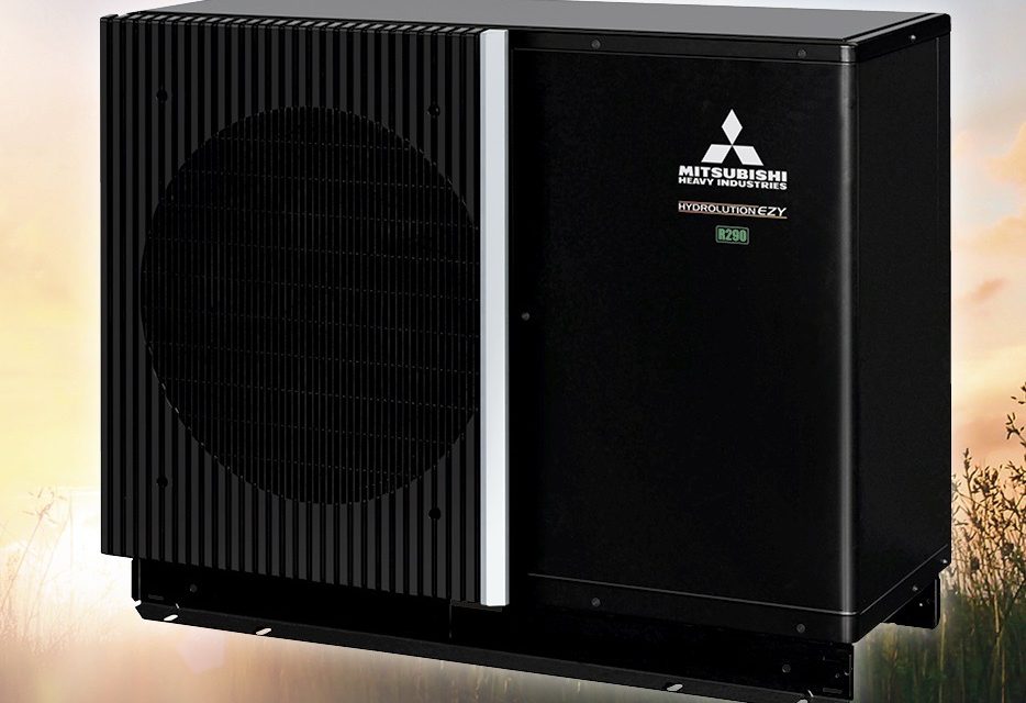 Higher capacity air source heat pump range